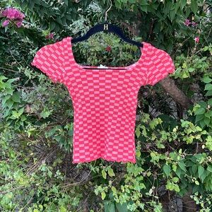 BILLABONG checkered tee shirt!